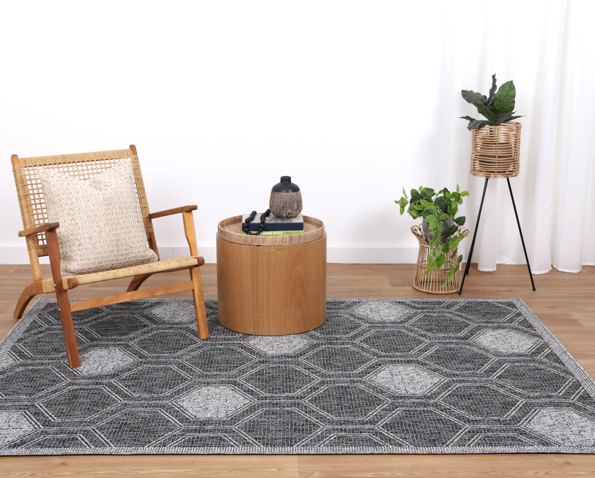 Temple 2164C Geo Anthracite
