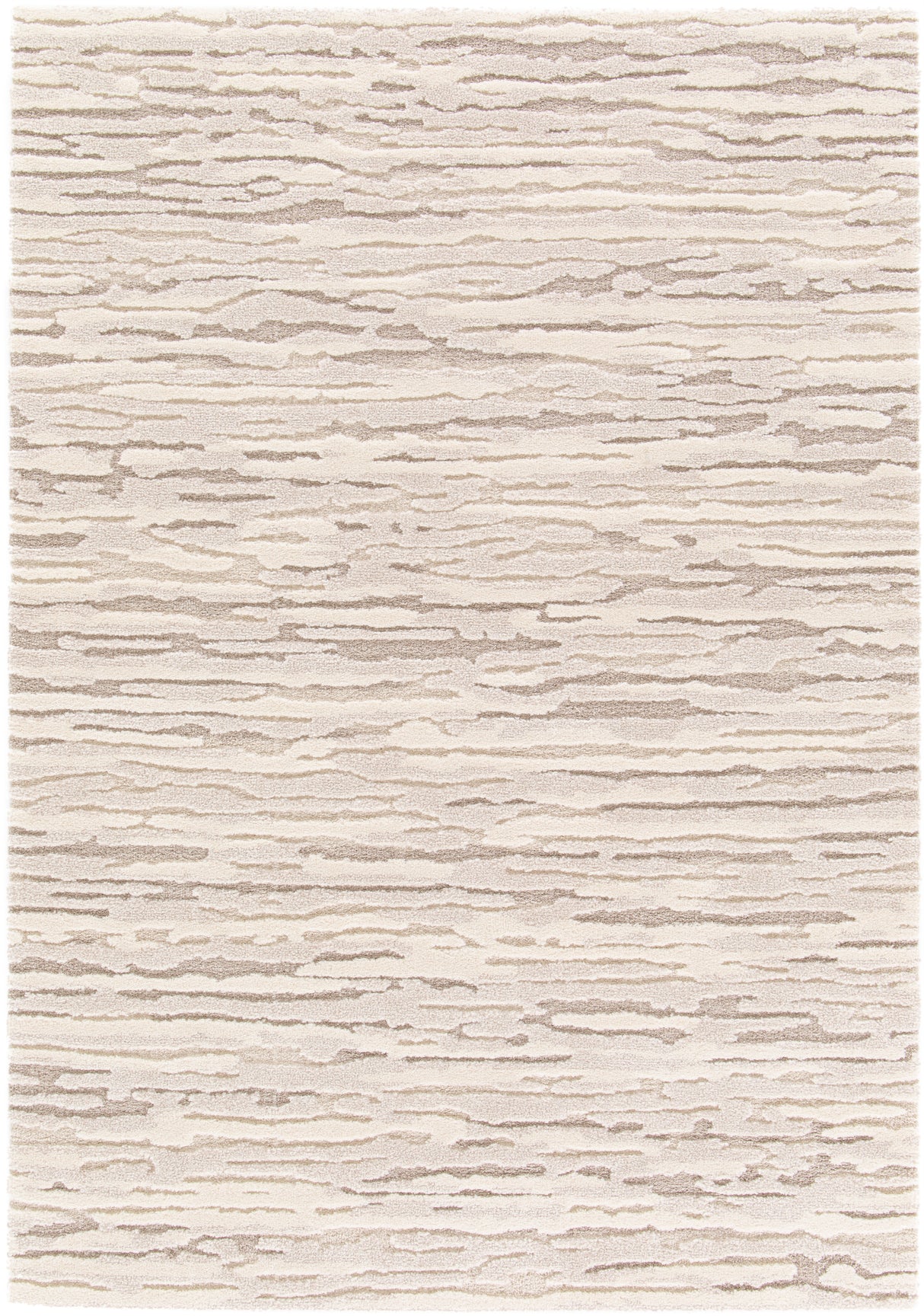 Lilly Sculpted Floor Rug Cream Beige ( 59617-565 )