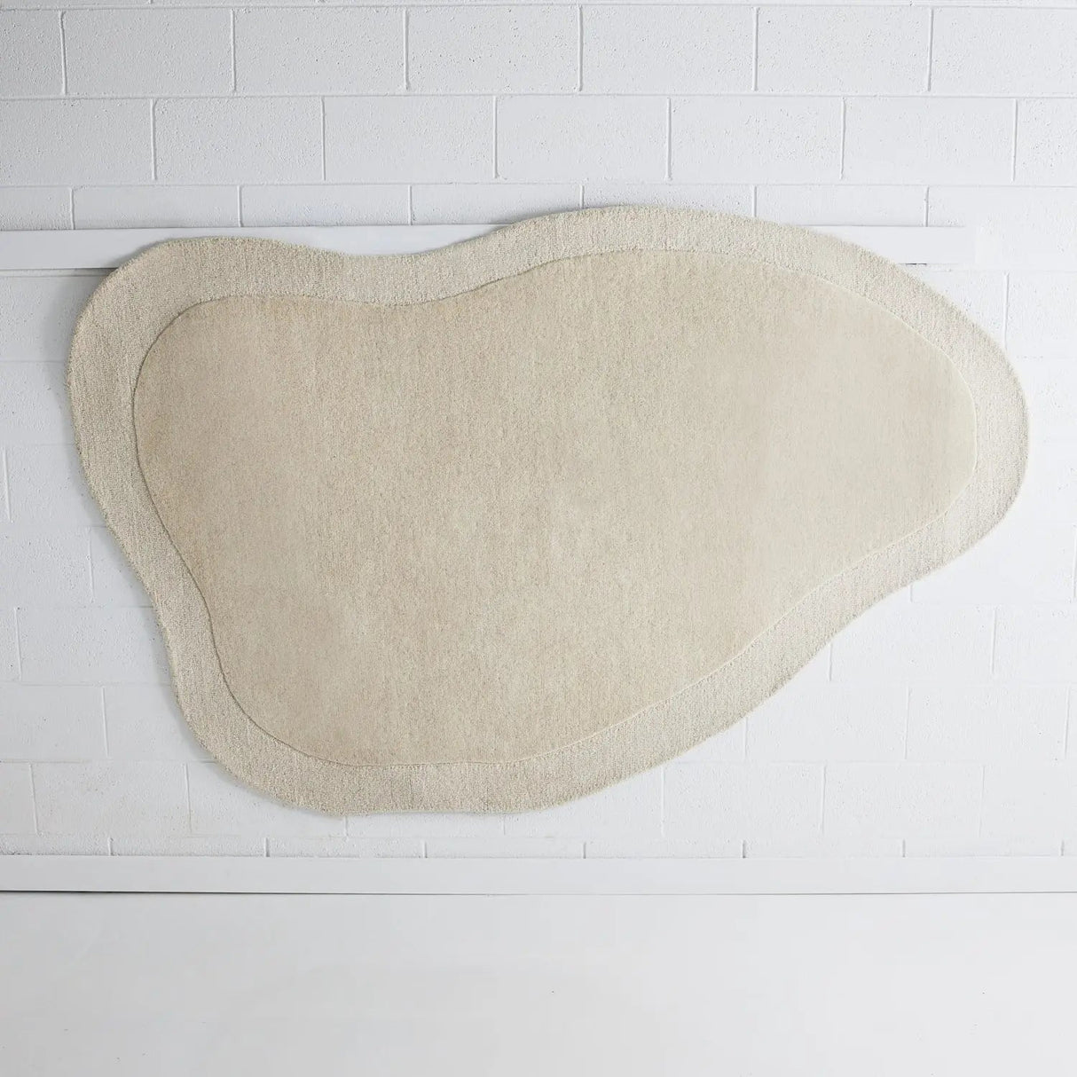 Archer Ivory Irregular Rug ALGAN