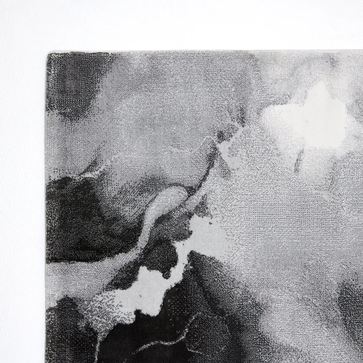 Befa Marble Ink Black & Grey Rug DecoRug