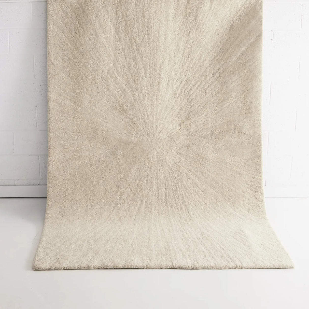 Calen Ivory Wool Rug MAARIA