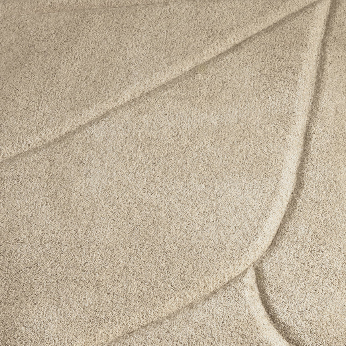 Coral Floor Rug Beige