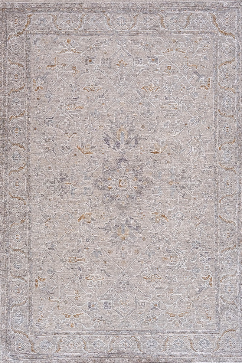 Crucial Light Grey Transitional Rug Smartex Int