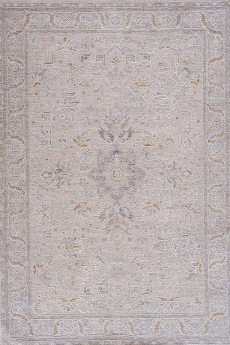 Crucial Light Grey Transitional Rug Smartex Int