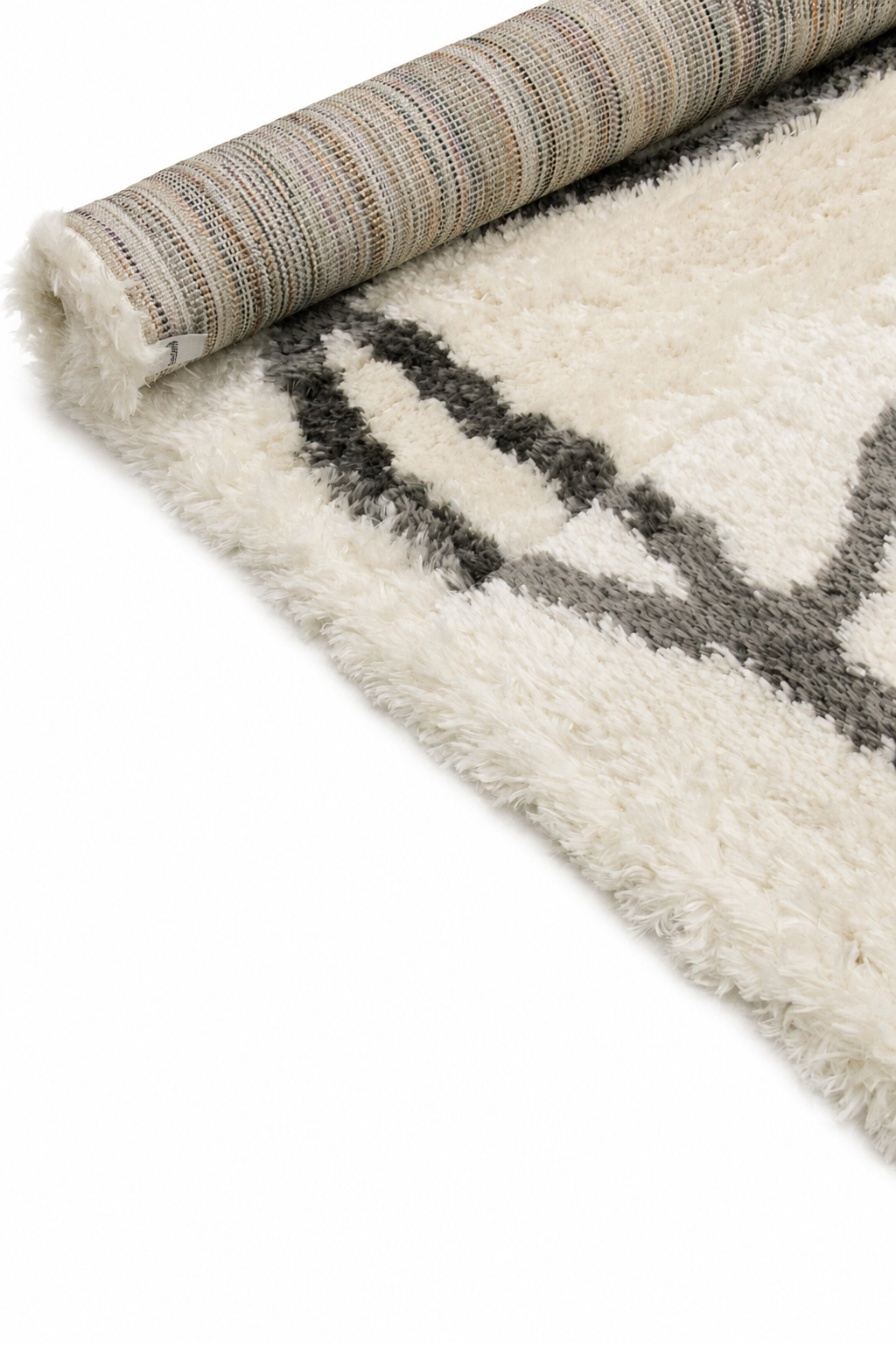 Tilba Flokati Natural Grey