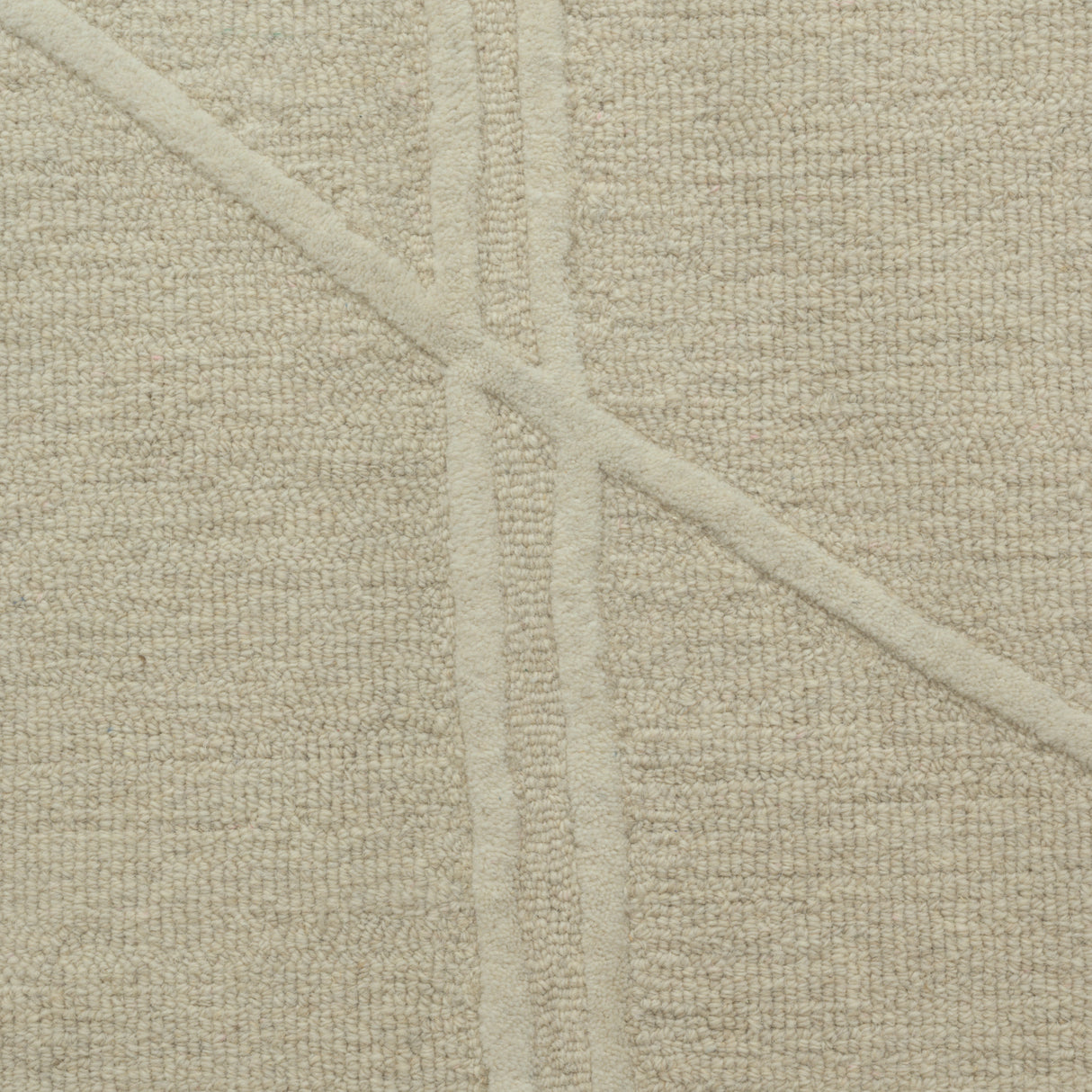 Fabien Handtufted Wool Beige Crossroads