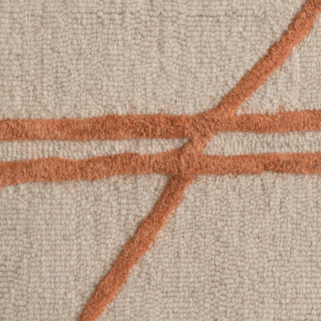 Fabien Handtufted Wool Rust Crossroads