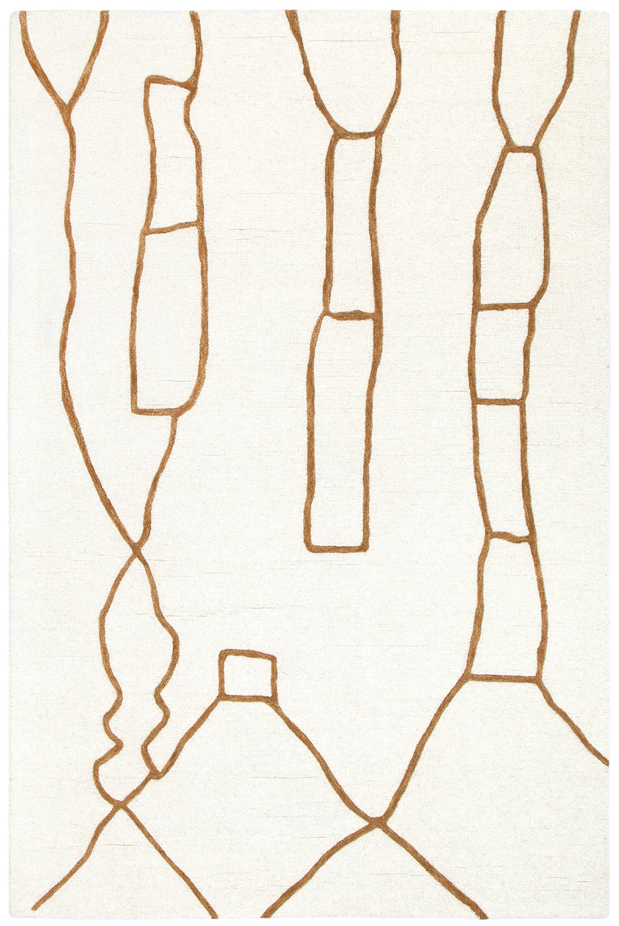 Fabien Handtufted Wool Tan Souk