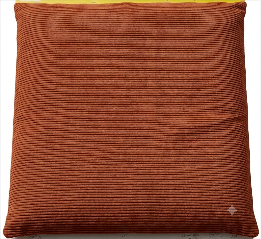 Manchester Cushion Rust 55X55Cm (Cover Only)