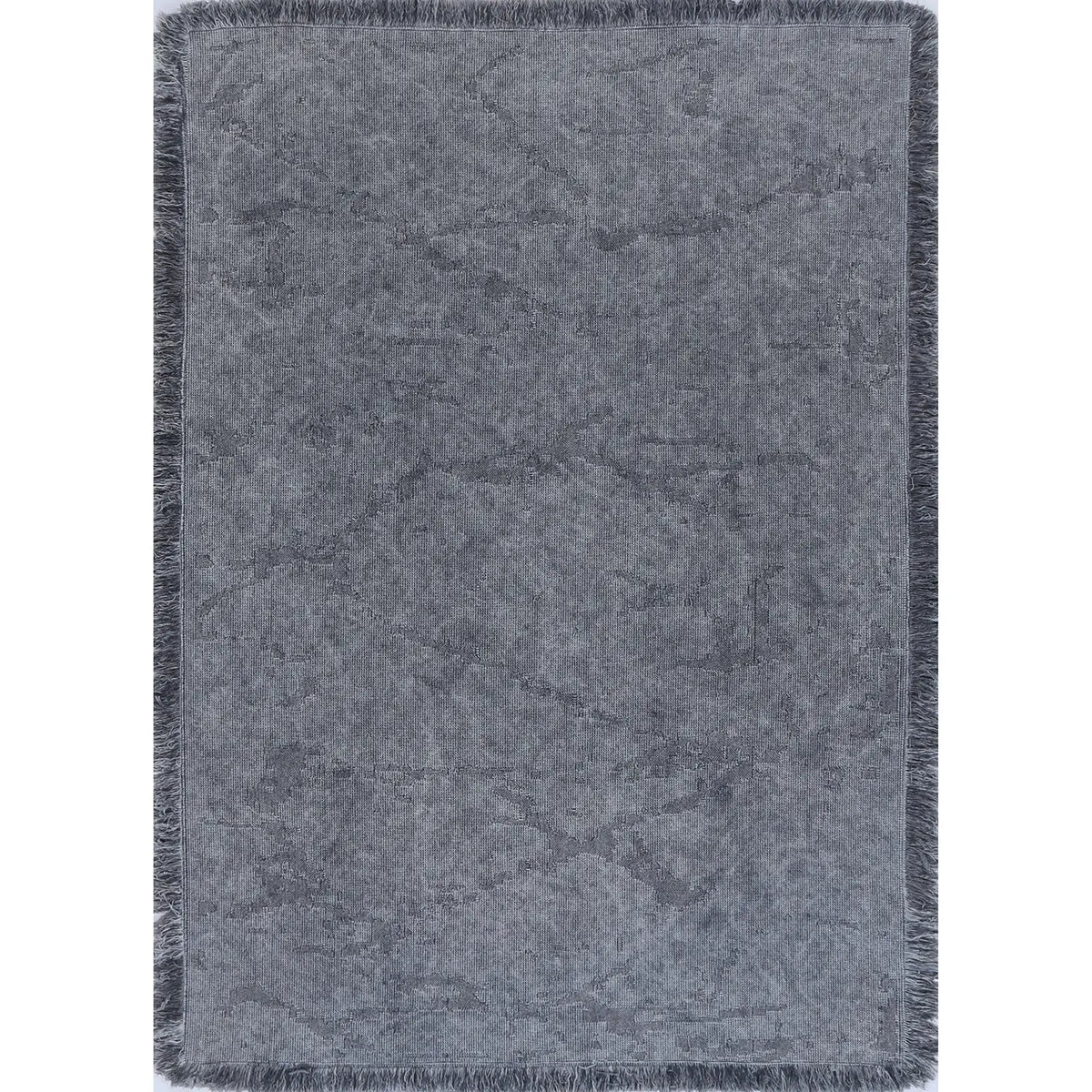 HARYANA STONEWASH PLAIN FRINGED LIGHT DENIM