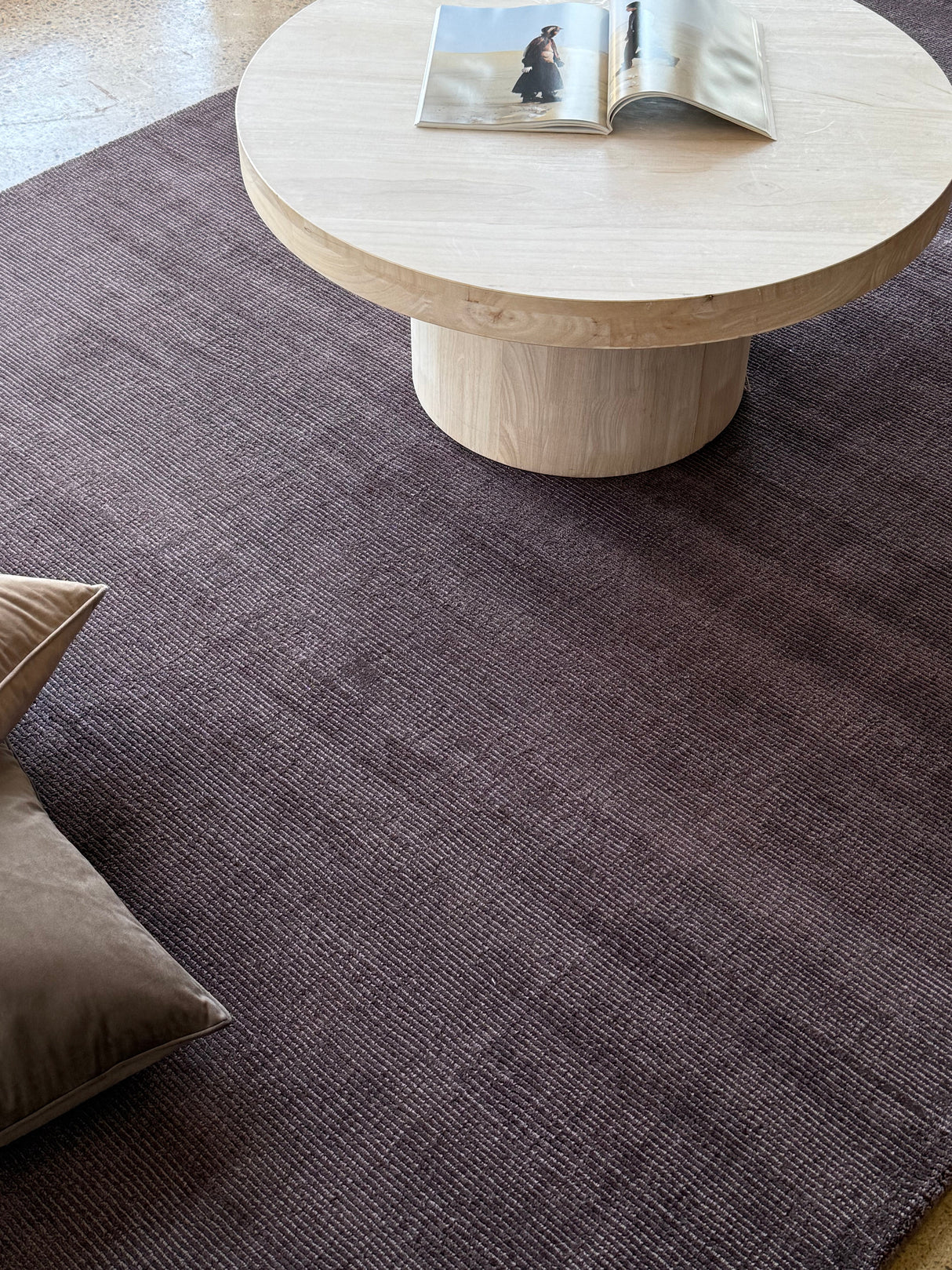 Bellagio Polyester Hand Tufted Dk Choc