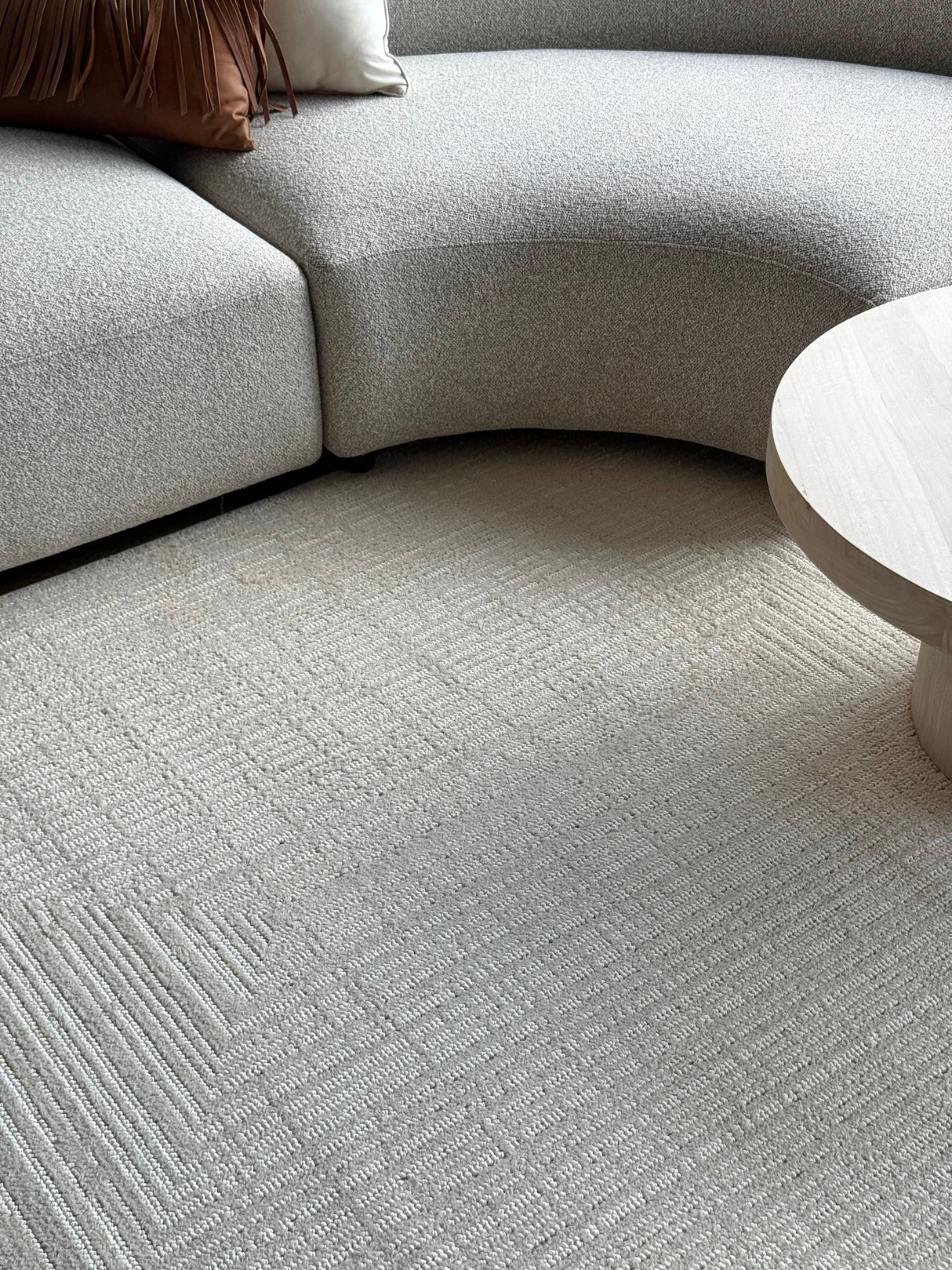 Nyla Frames Cream Beige Rug - Jd02A