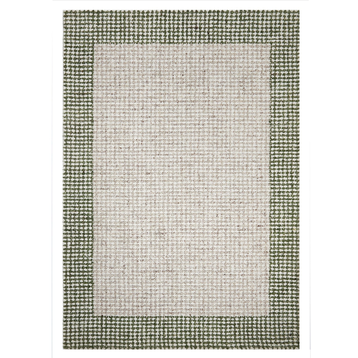 Jaya Floor Rug Green/Ivory