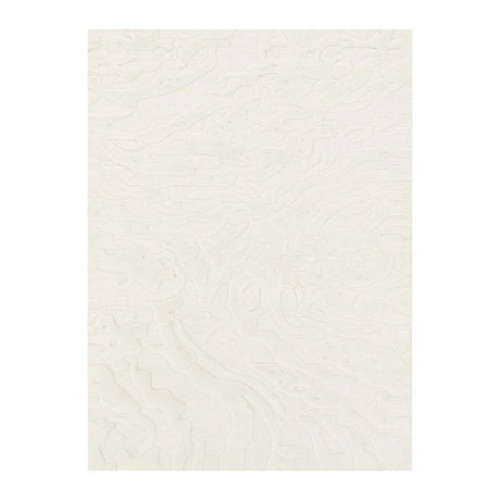 Keith Ivory Wool Rug MAARIA