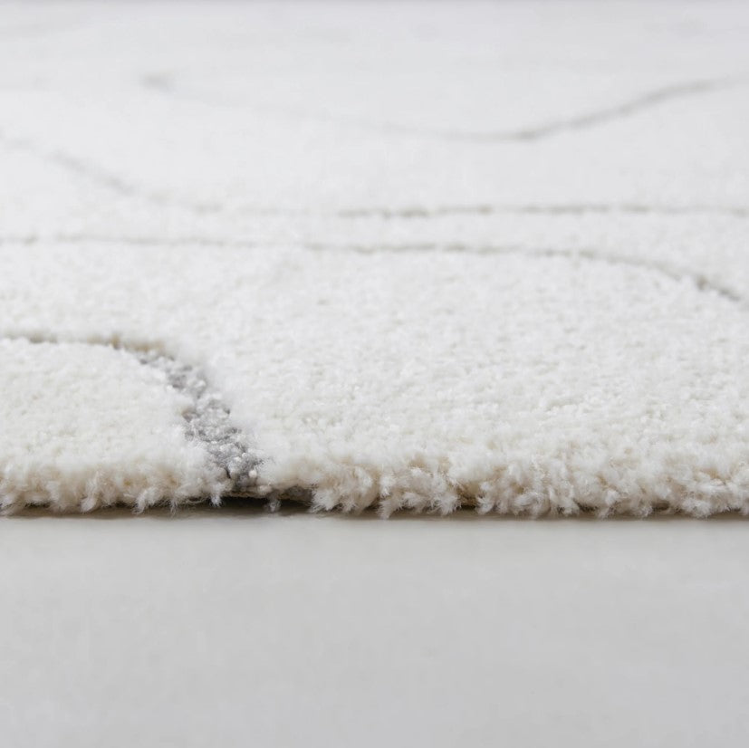 Lilly Abstract Cream Rug