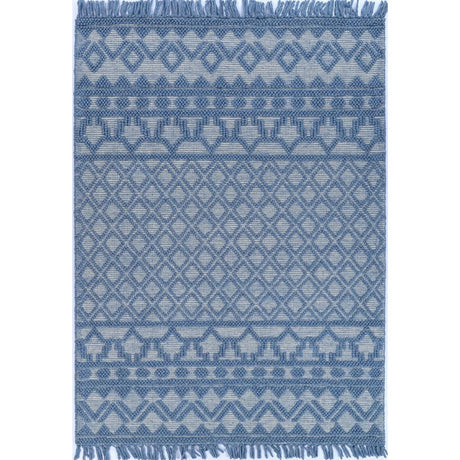 Lumina Otto Transitional Rug Blue BRAVEN