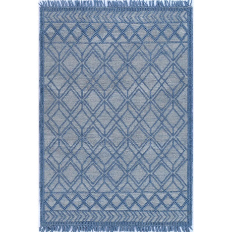 Lumina Transitional Rug Blue BRAVEN