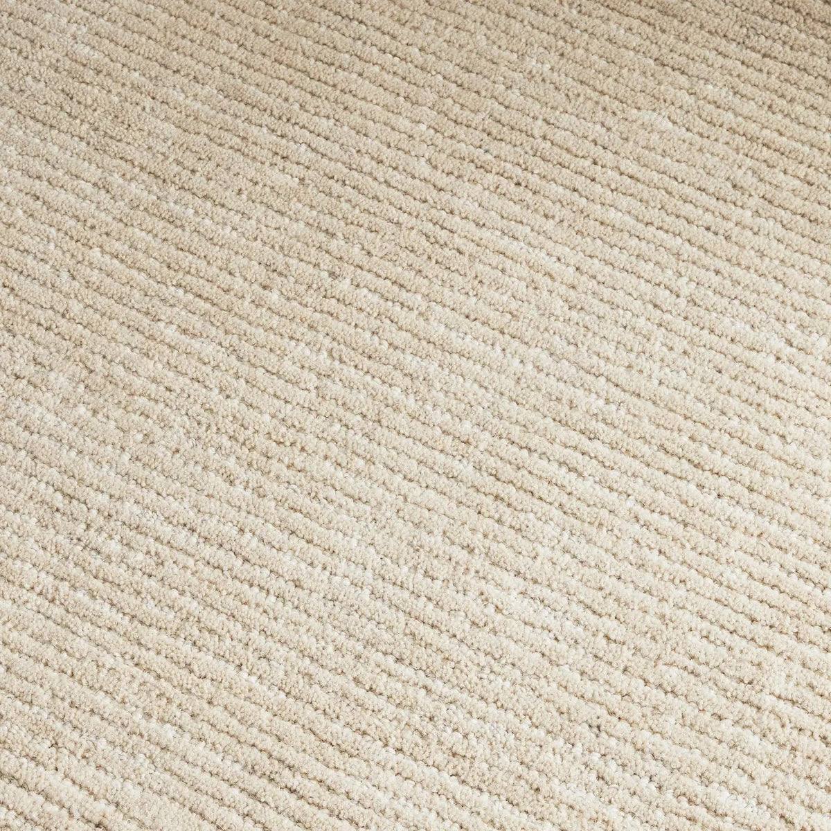 Eden Handtufted Polyester Wool Cream