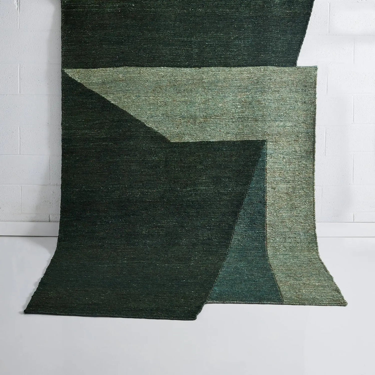Mayfield Green Irregular Rug ALGAN