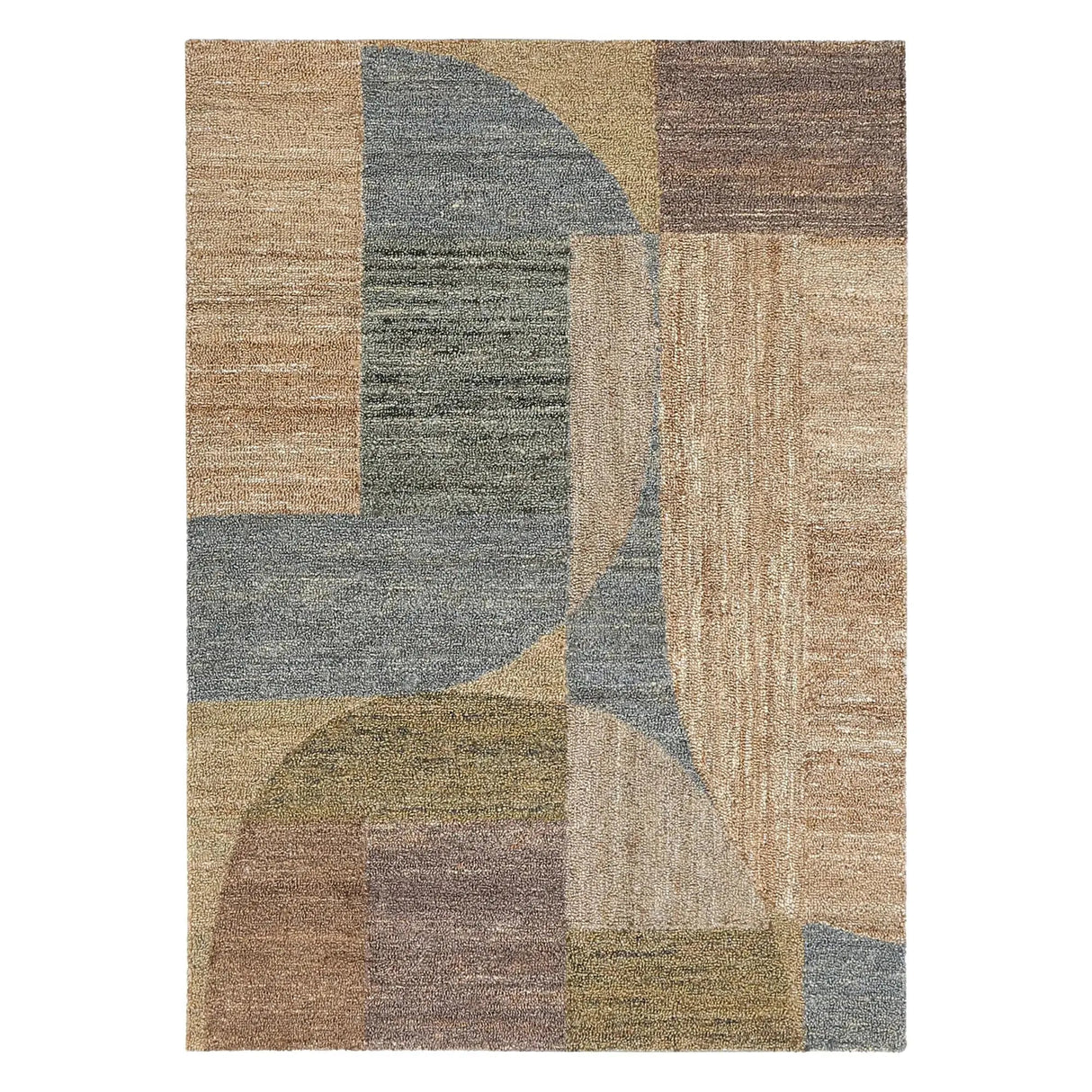 Melba Handmade Designer Jute Rug BRAVEN