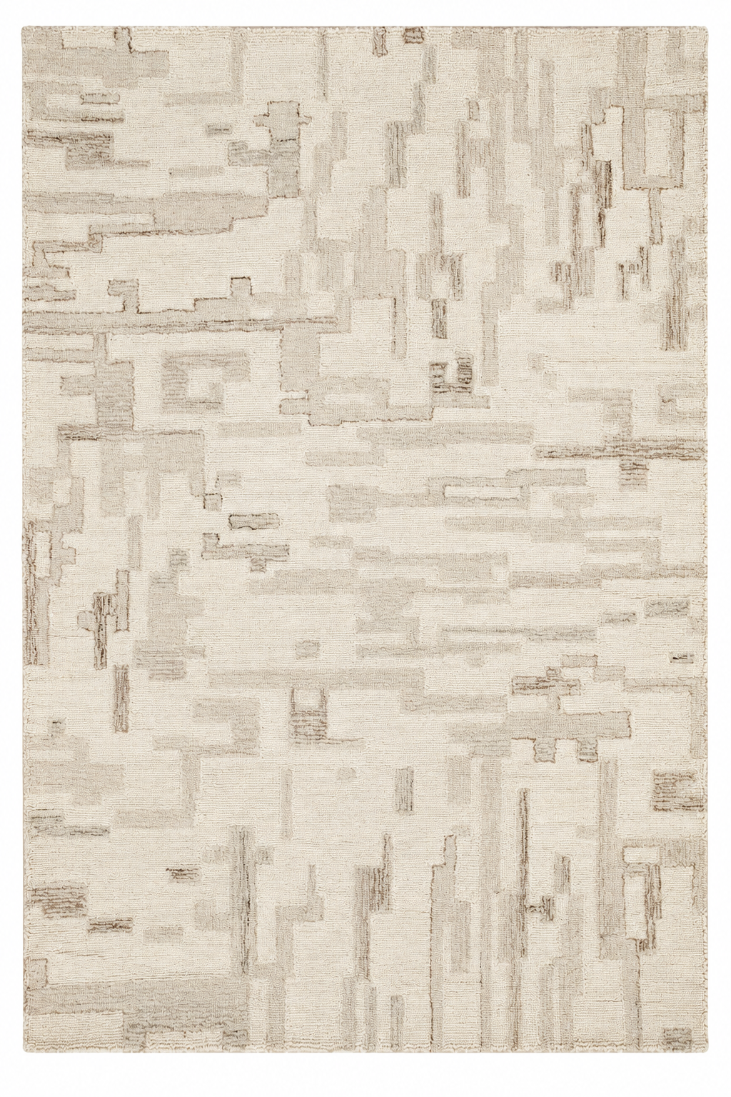Palemo Clay Polyester&Wool Handtufted