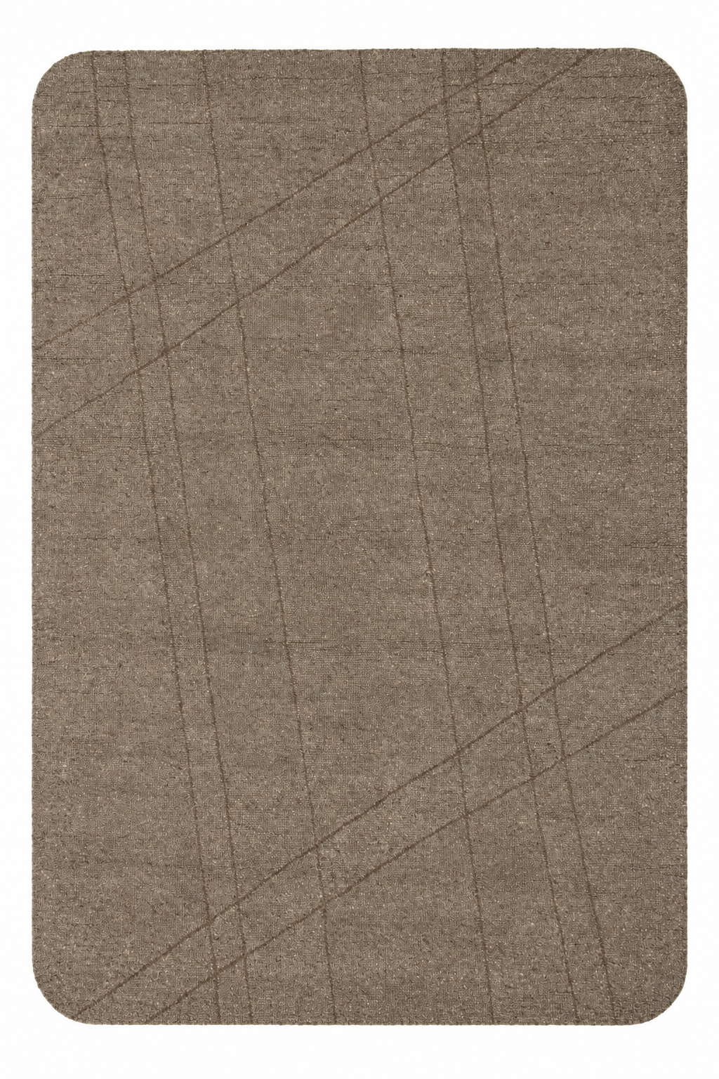 Palemo Polyester&Wool Handtufted Otis Brn