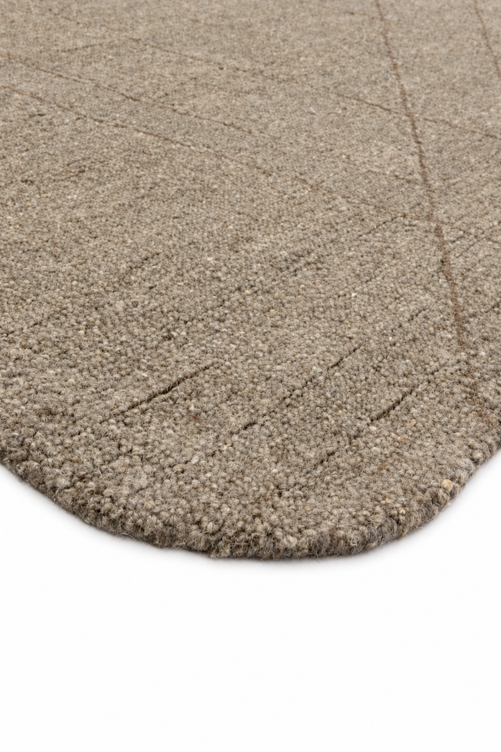 Palemo Polyester&Wool Handtufted Otis Brn