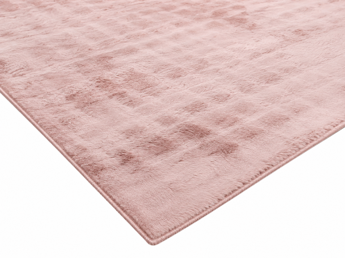 Cloud Plush Rug - Dusty Pink