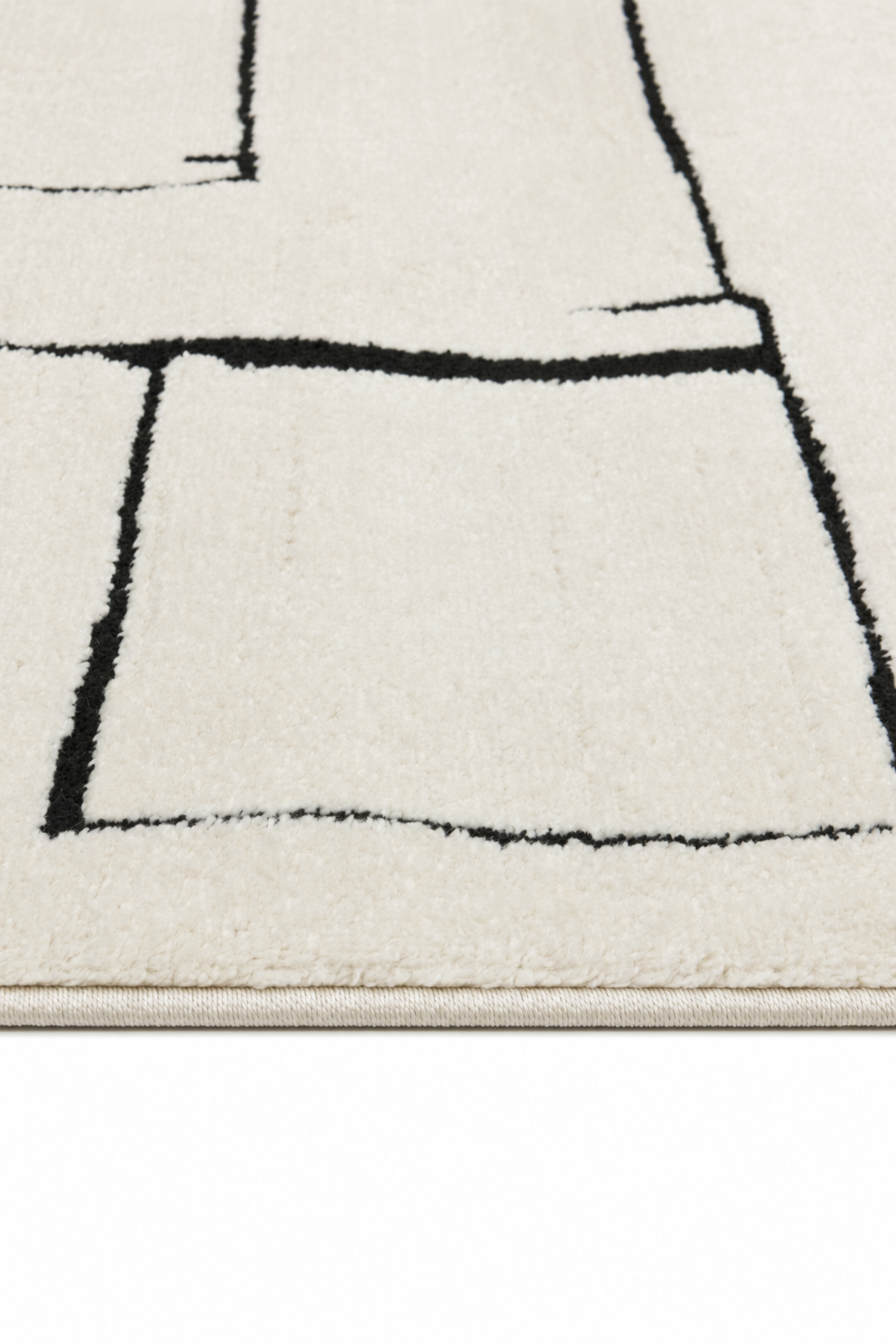 Leo Abstract Line 02309 Cream