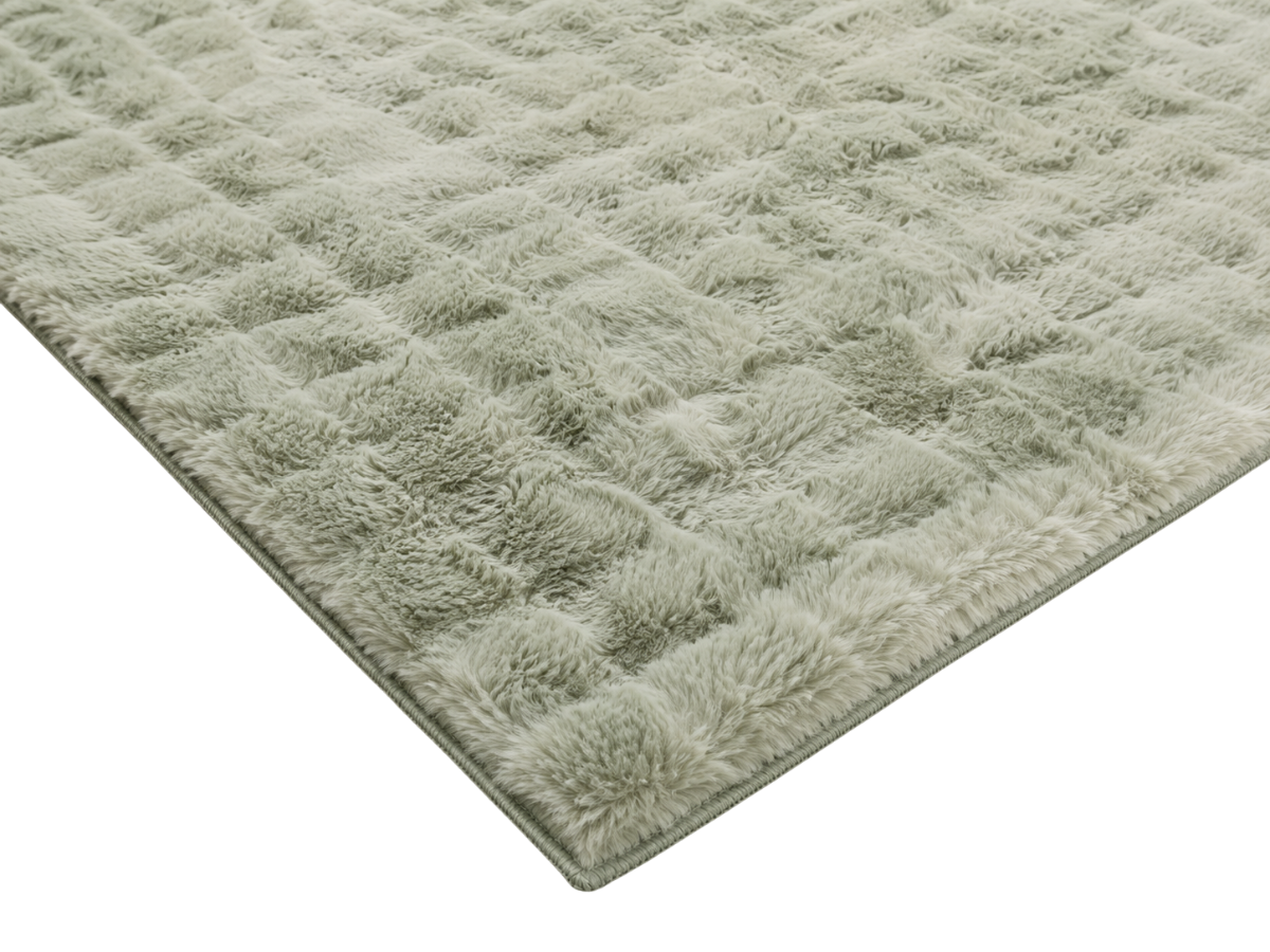 Cloud Plush Rug - Sage Green