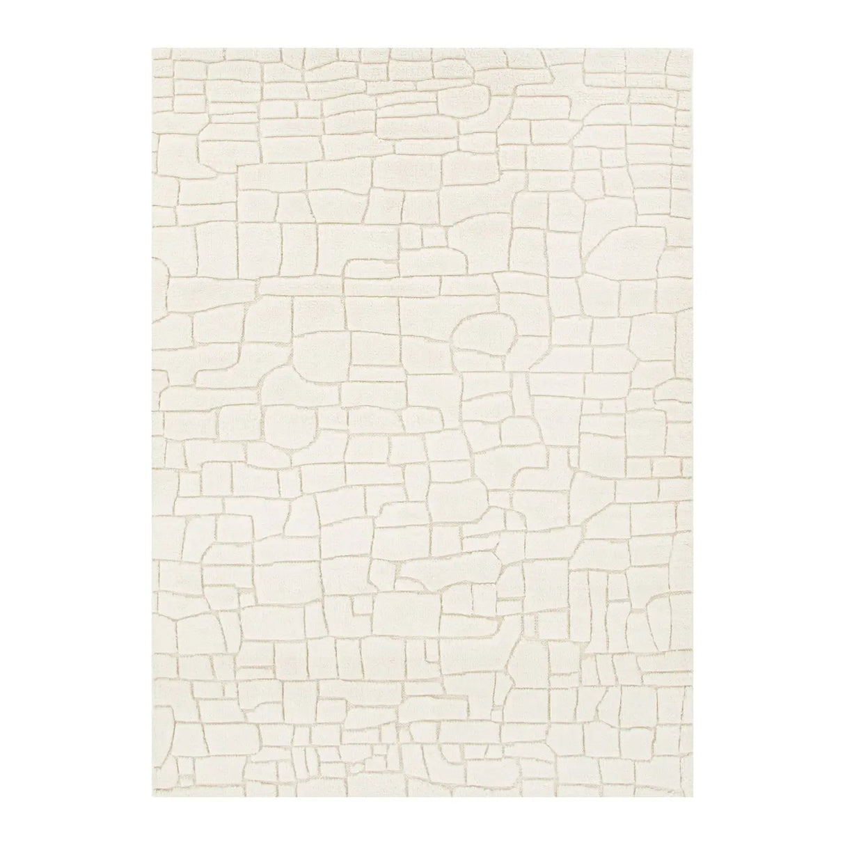 Tasman Ivory Wool Rug DREAMHOME