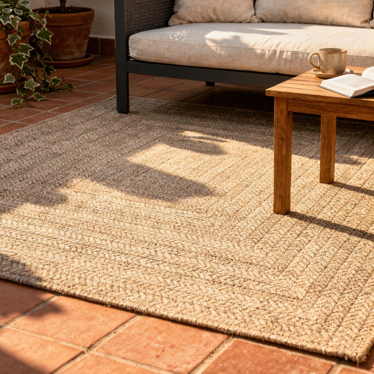 Elaura Frame Indoor & Outdoor Rug