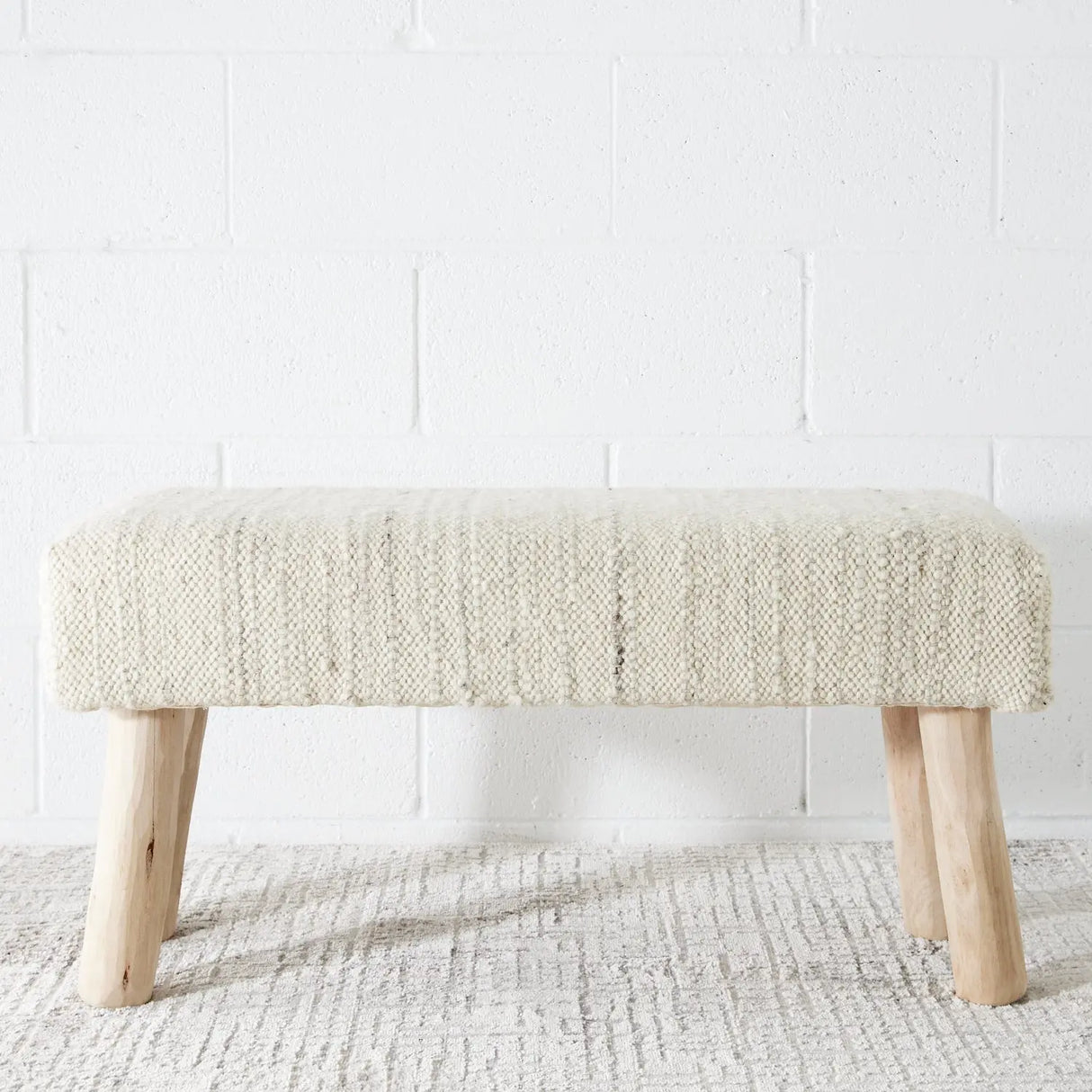 Warren Bench In Ivory