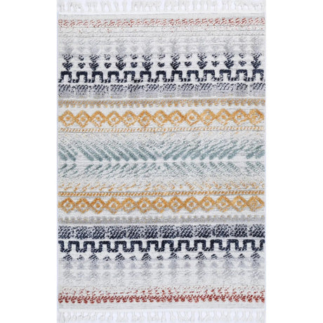 Zellige Tribal Multi Colour Rug DecoRug