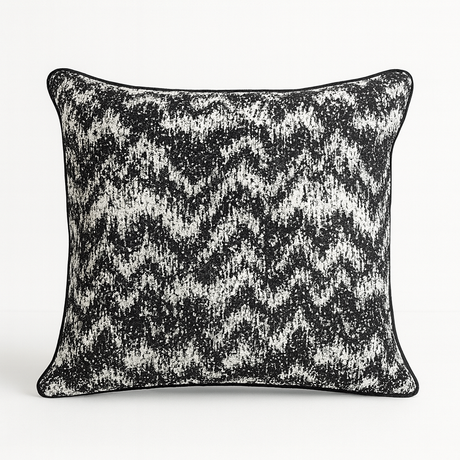 Melody Cushion Black 55X55Cm