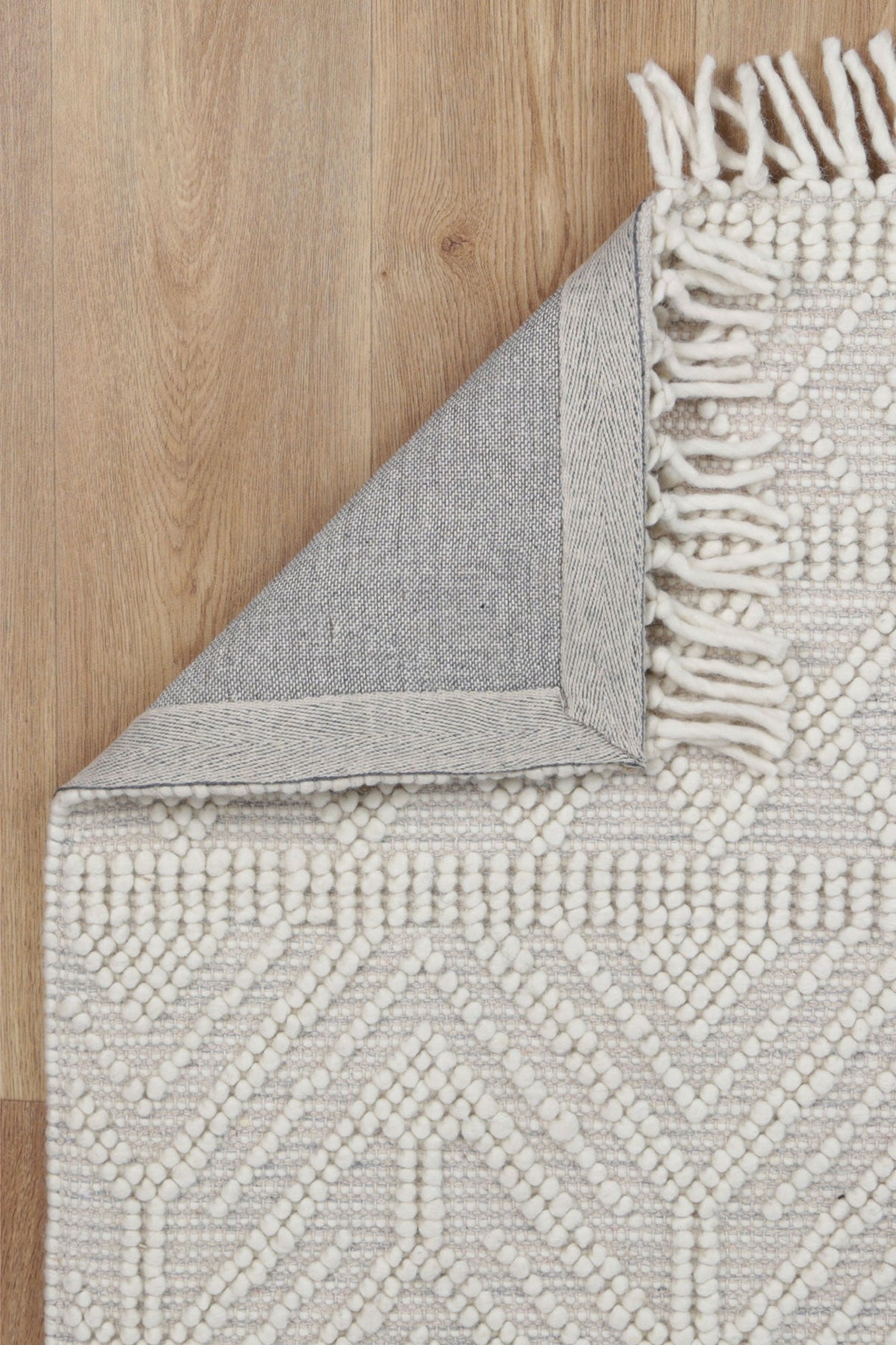 Perla Handwoven Wool Perl-12 Grey (Dc)