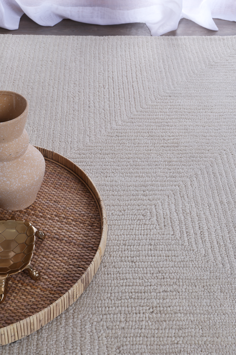 Loran Handtufted Wool Loran04 Ivory