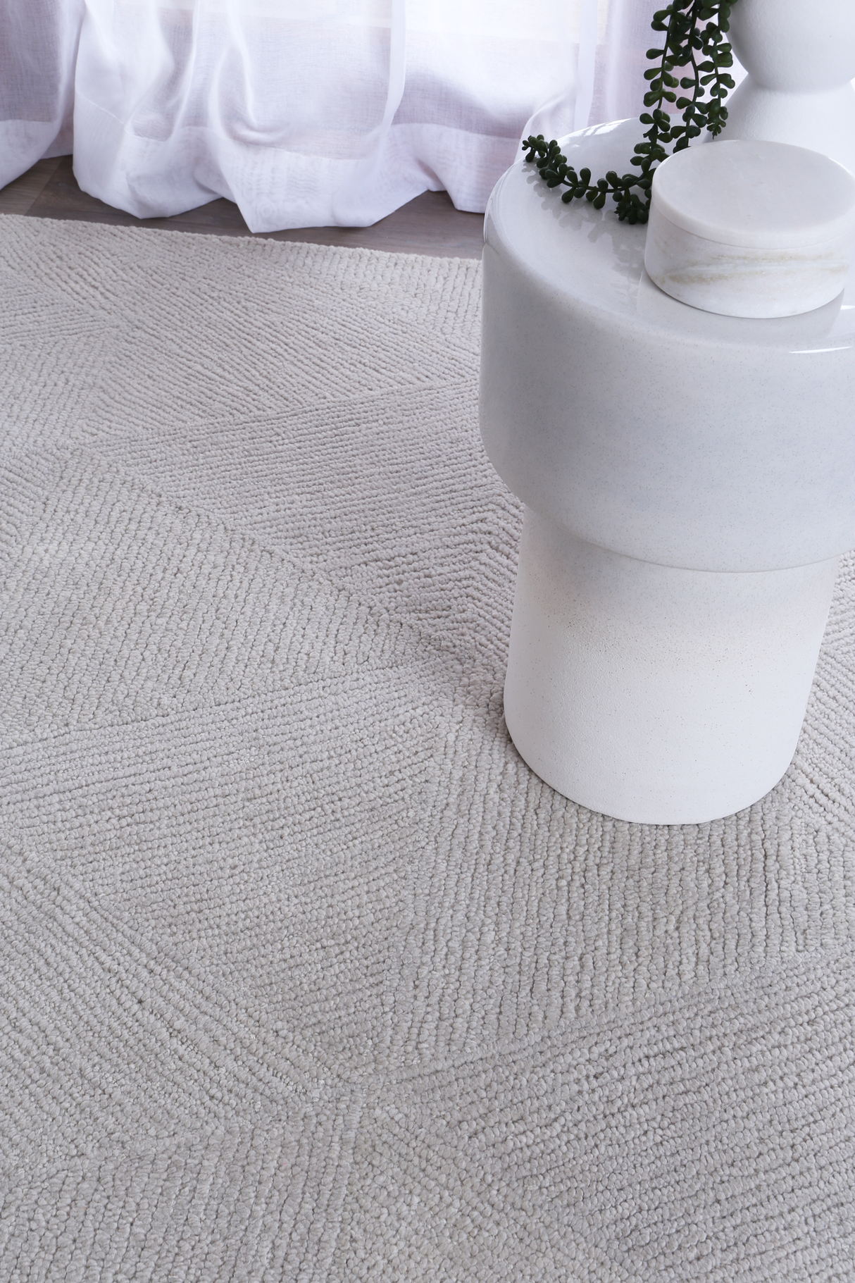 Loran Handtufted Wool Loran05 Platinum