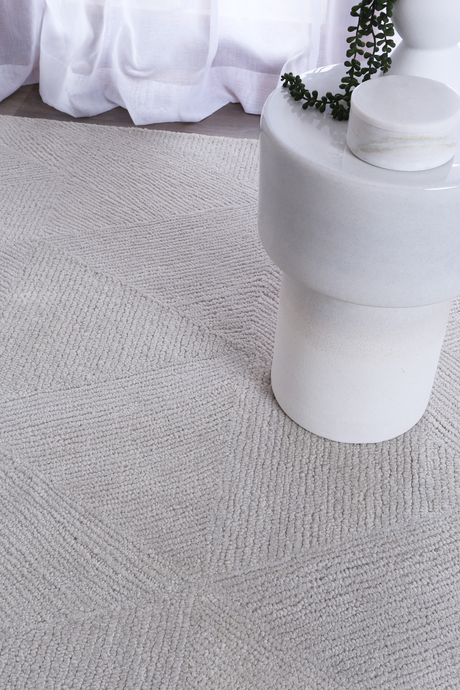 Loran Handtufted Wool Loran05 Platinum