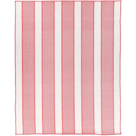 Miami Watermelon Stripe Indoor Outdoor Rug