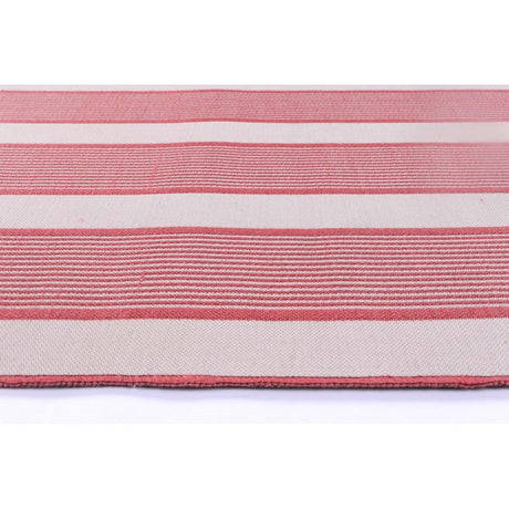 Miami Watermelon Stripe Indoor Outdoor Rug