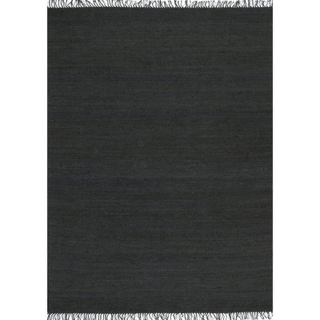 Pemba Jute Black Rug