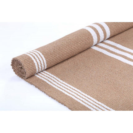 Roger Taupe Cotton Mat - Rug