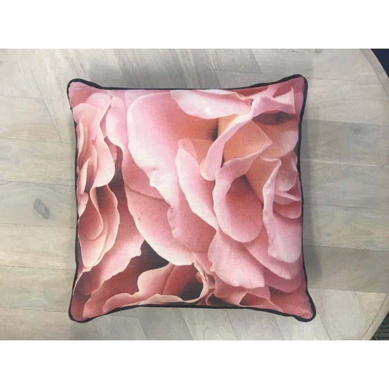 Romance Cushion Black 40 x 40cm