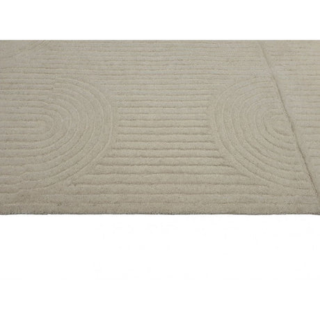 Zalia Halo Hand Tufted Rug Ivory