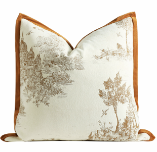 Tranquil Cushion Rust 55x55cm