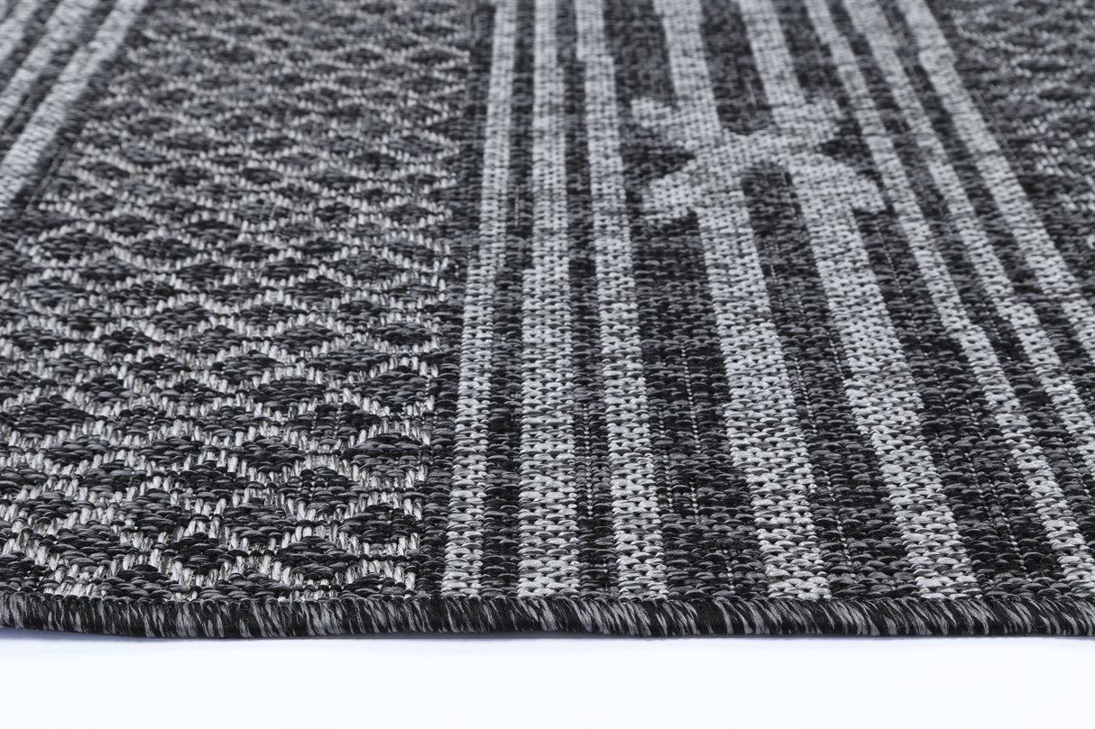 Temple  1797B Stripe Anthracite