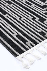 Aegean Anthrasite Grey Matrix Rug BRAVEN
