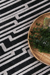 Aegean Anthrasite Grey Matrix Rug BRAVEN