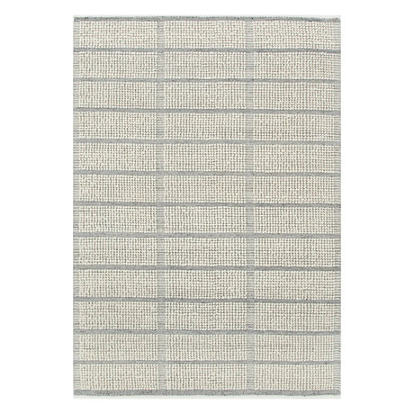 Albany Ivory Grey Wool Rug MAARIA